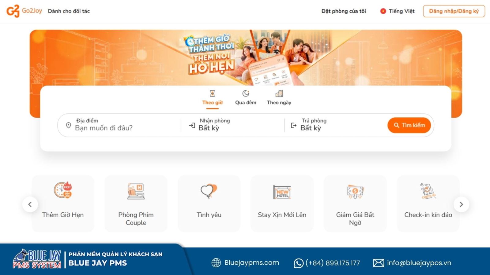 app đặt khách sạn theo giờ